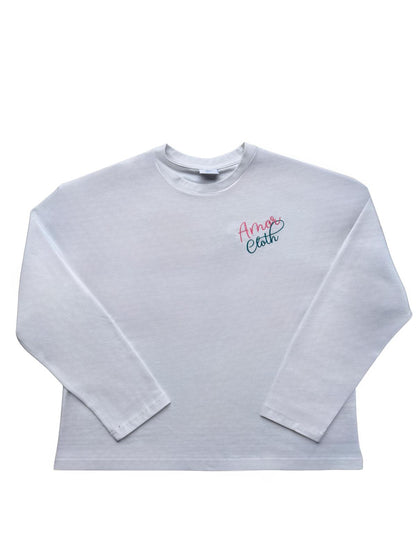 Longsleeve Weiss