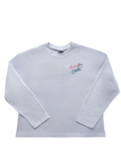 Longsleeve Weiss